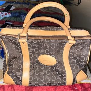 Vintage Celine Boston bag